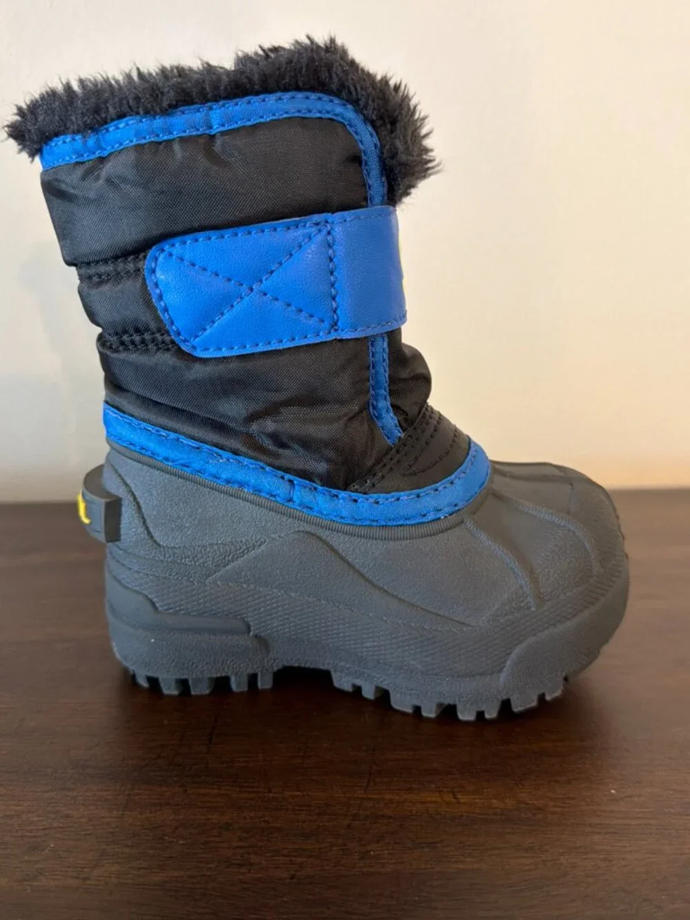 Sorel Boots Kids 5 Toddler Commander Insulated Winter Snow Boot Black NV1960-011